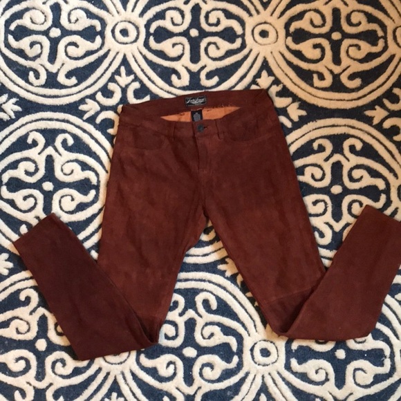 Lucky Brand Suede Charlie Skinny - Picture 4 of 8